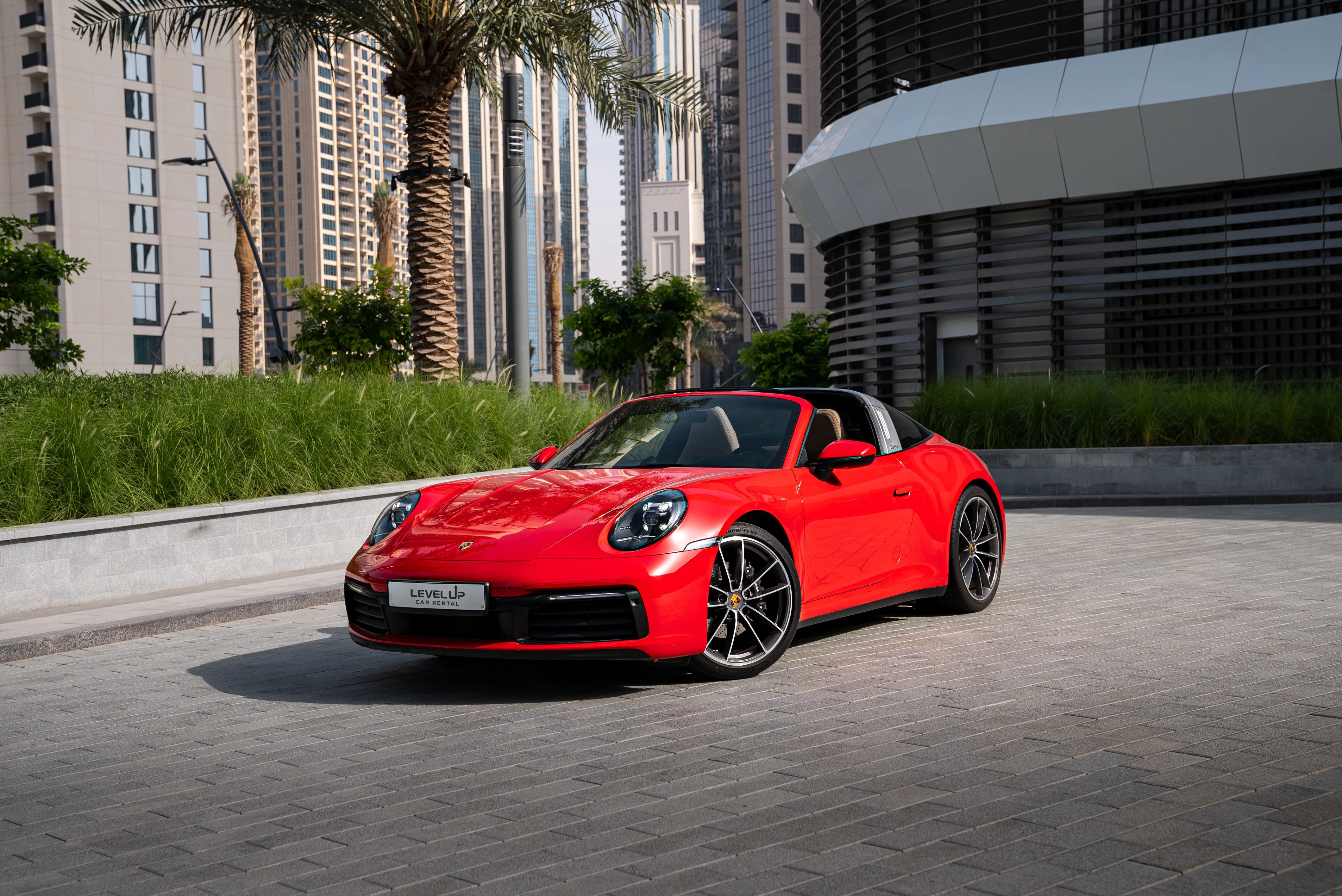 Porsche  sports car hire Dubai