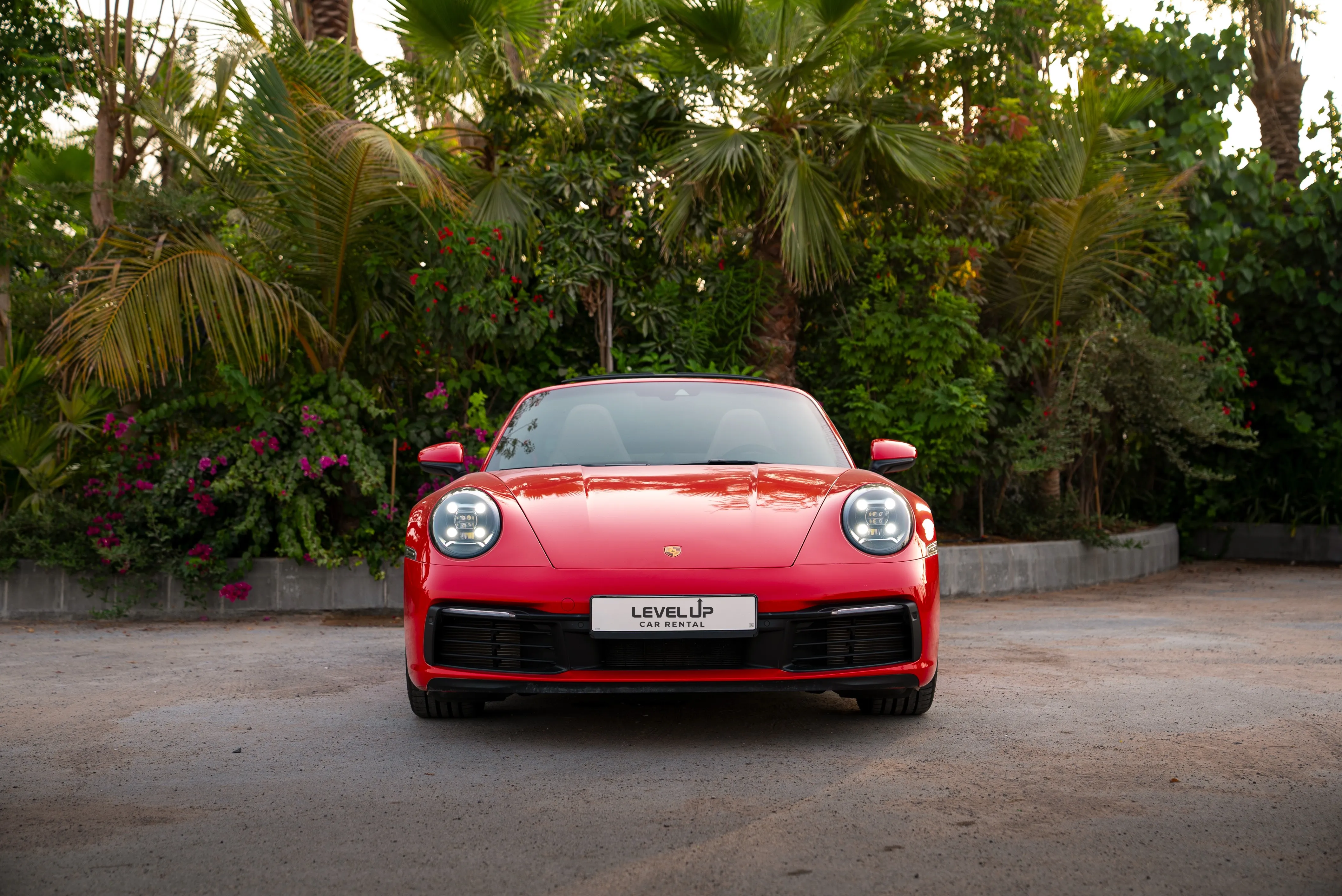 Porsche  convertible rental Dubai