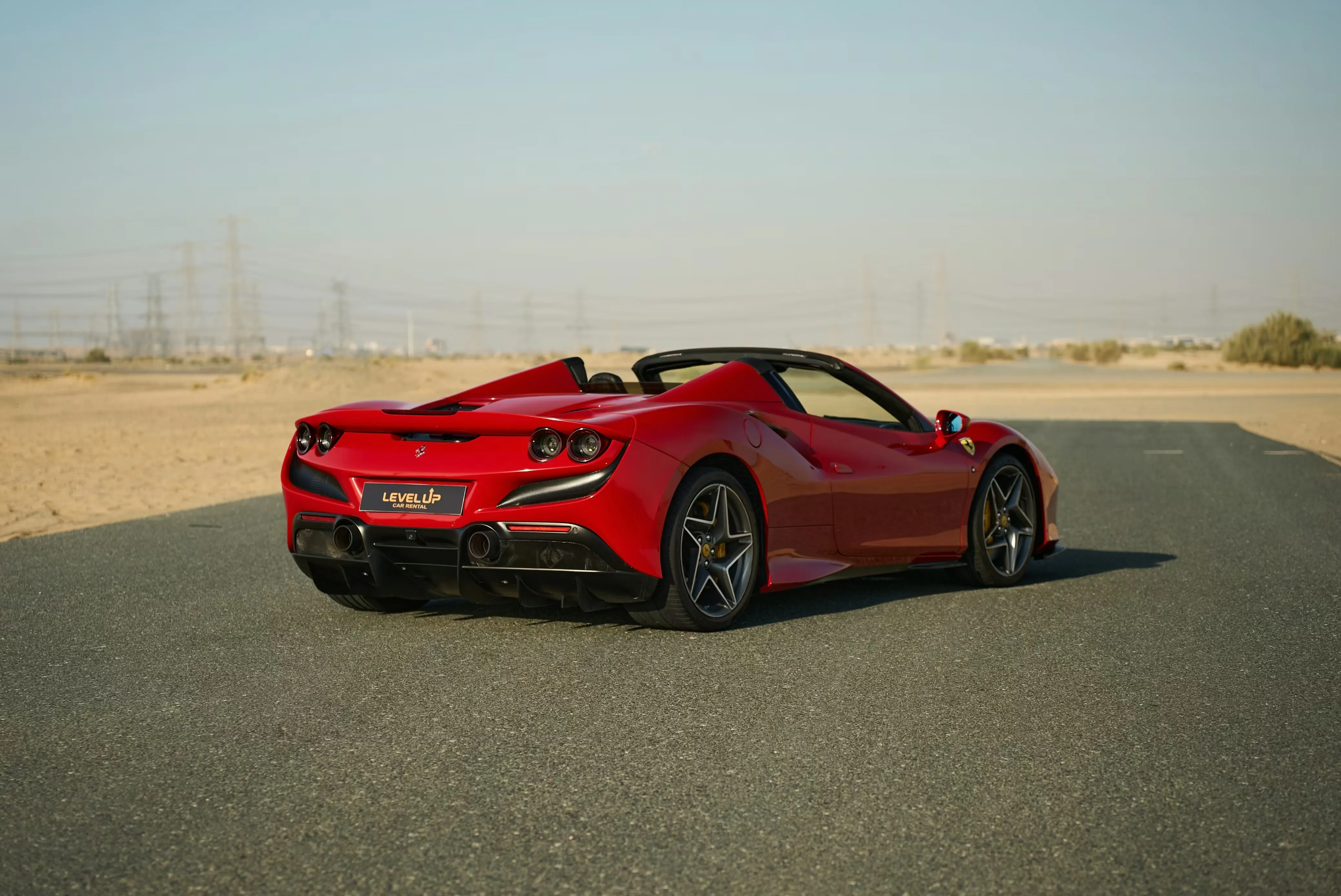 F spider daily rental cost Dubai