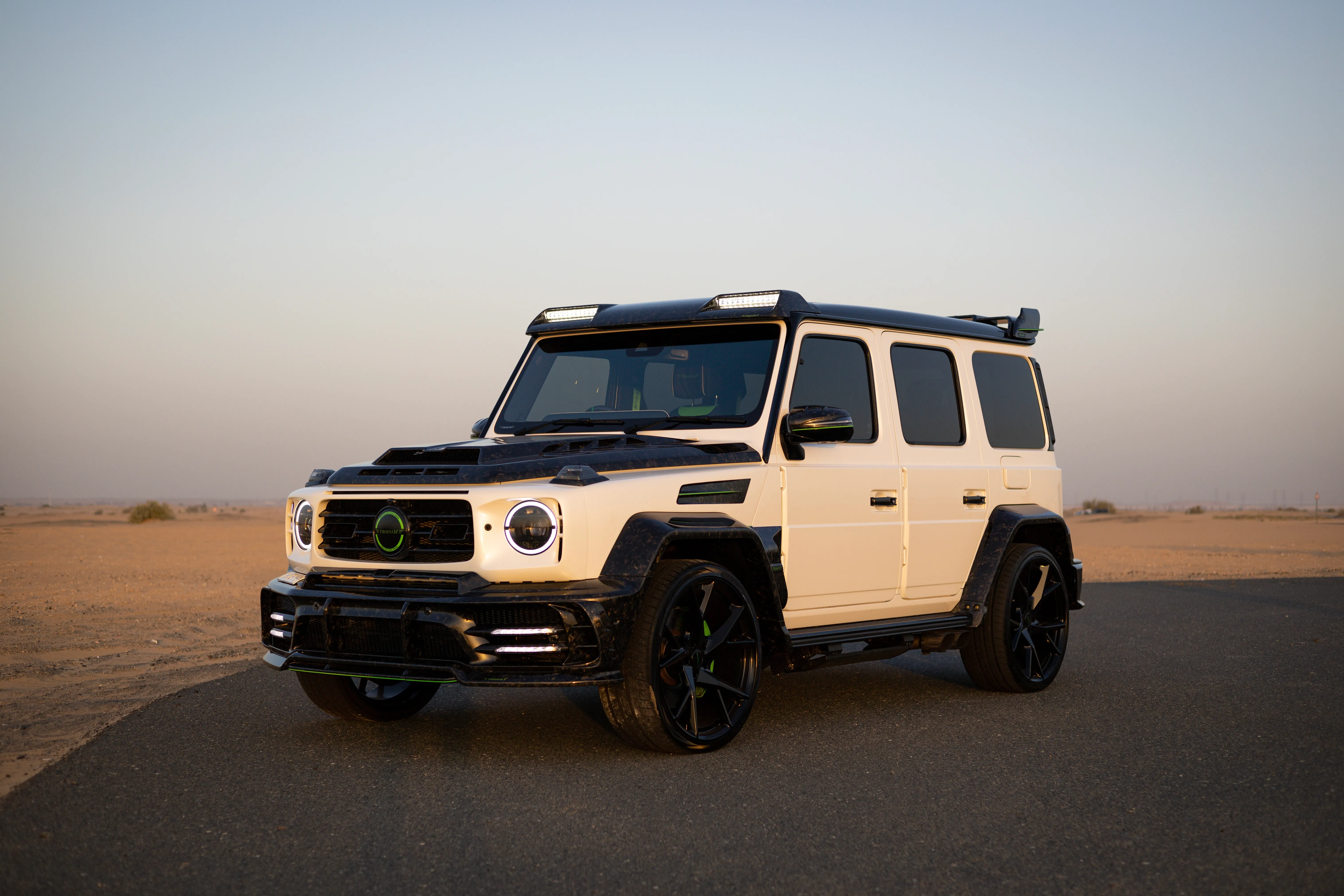 Mercedes G P Mansory rental dubai