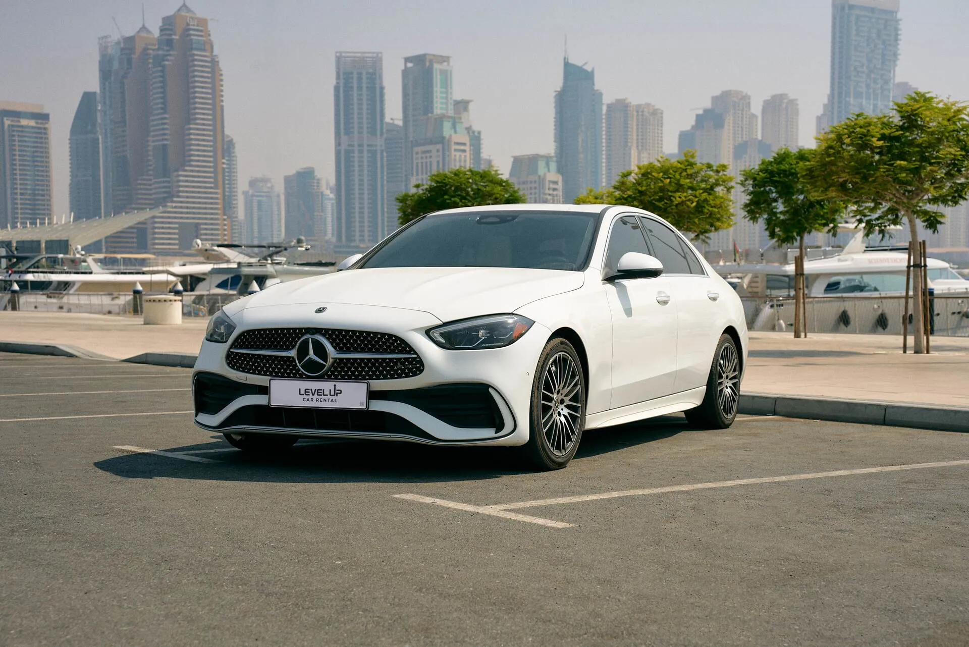 Mercedes C300 rental in Dubai