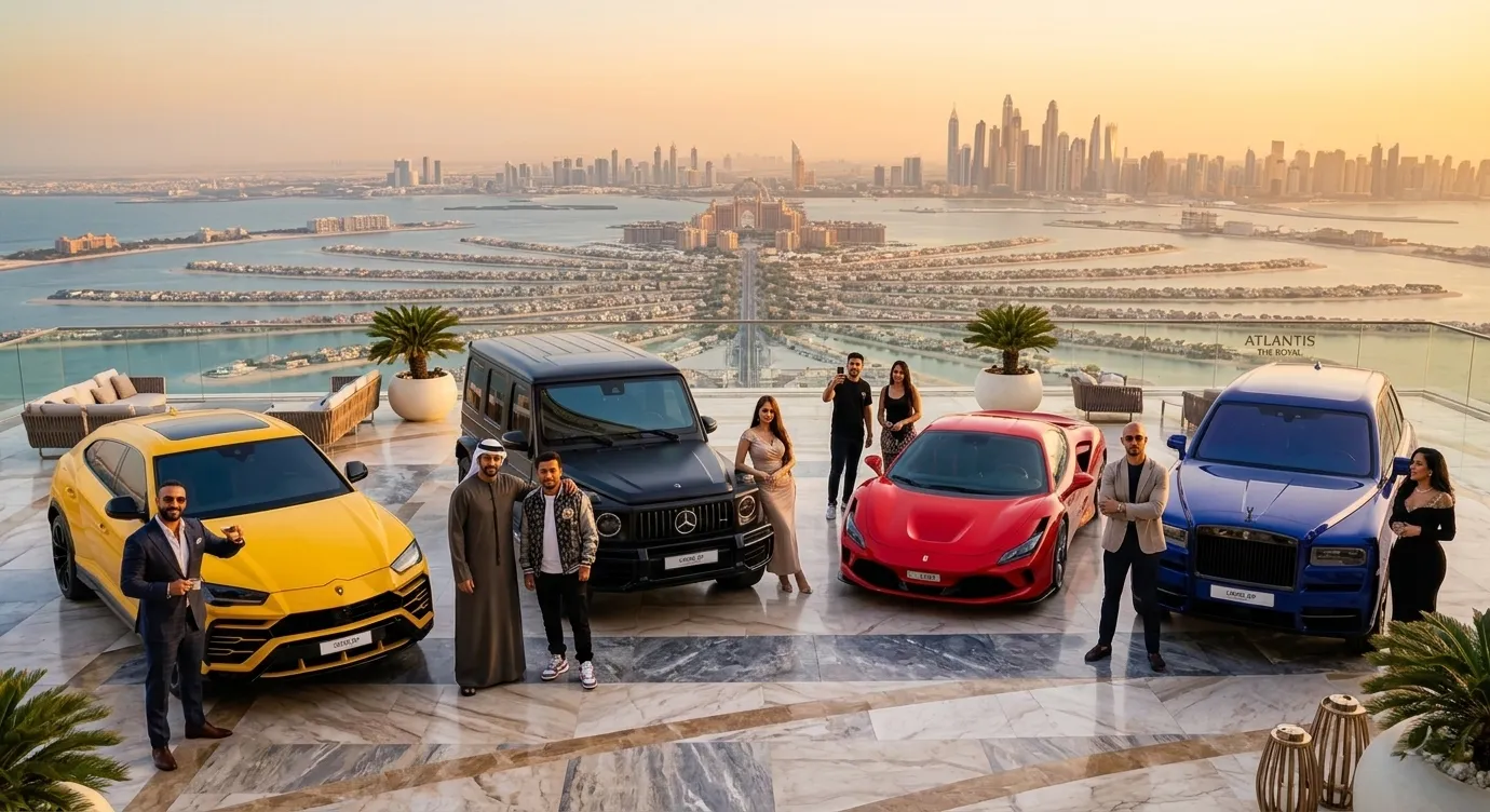 Influencer Most Favourite Cars in Dubai