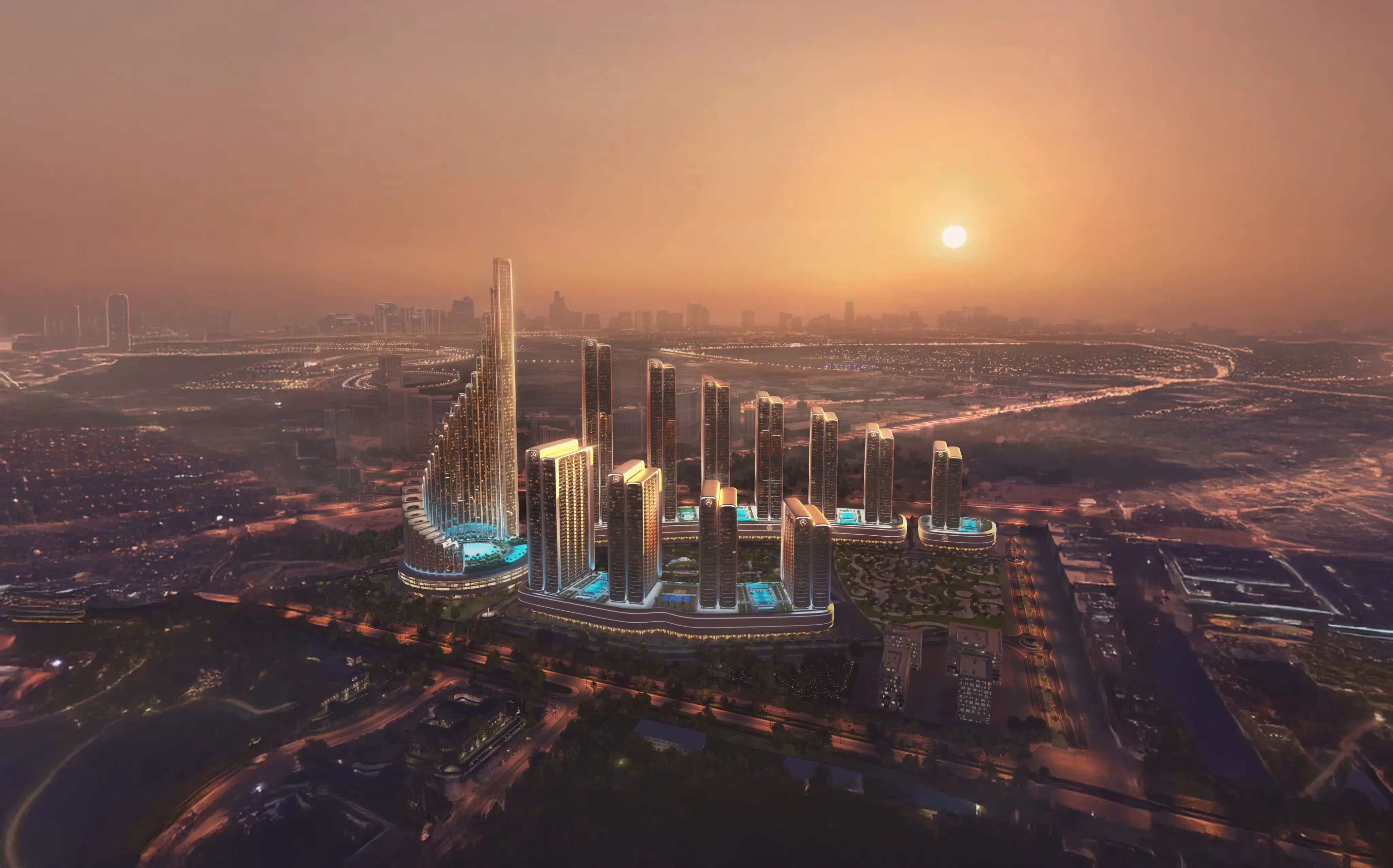 Mercedes-Benz Places by Binghatti