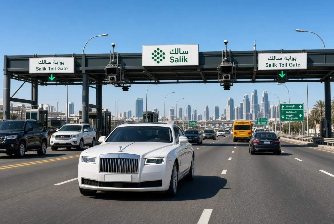 Salik Charges on a Rental Car