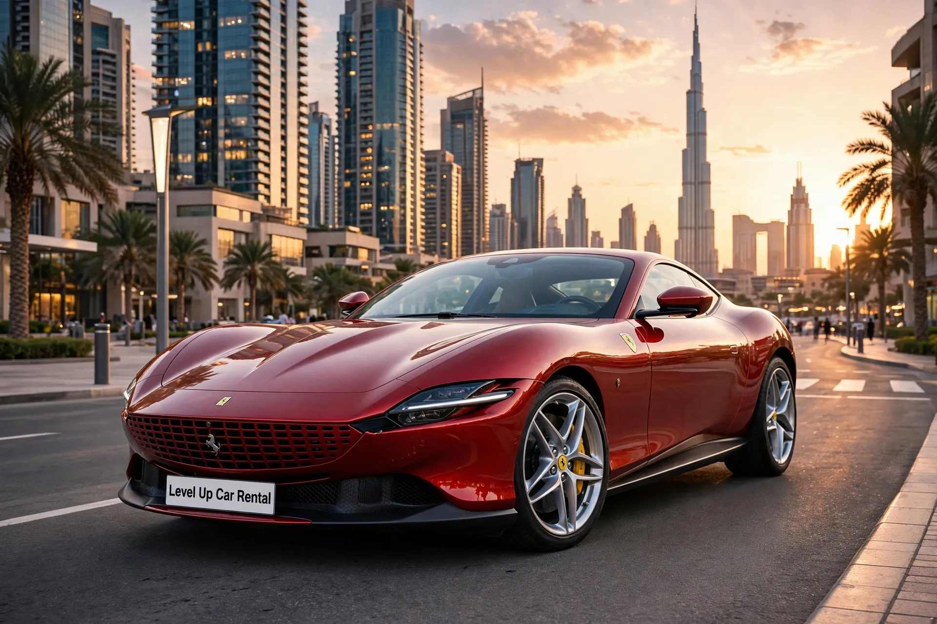 Rent a Ferrari in Dubai